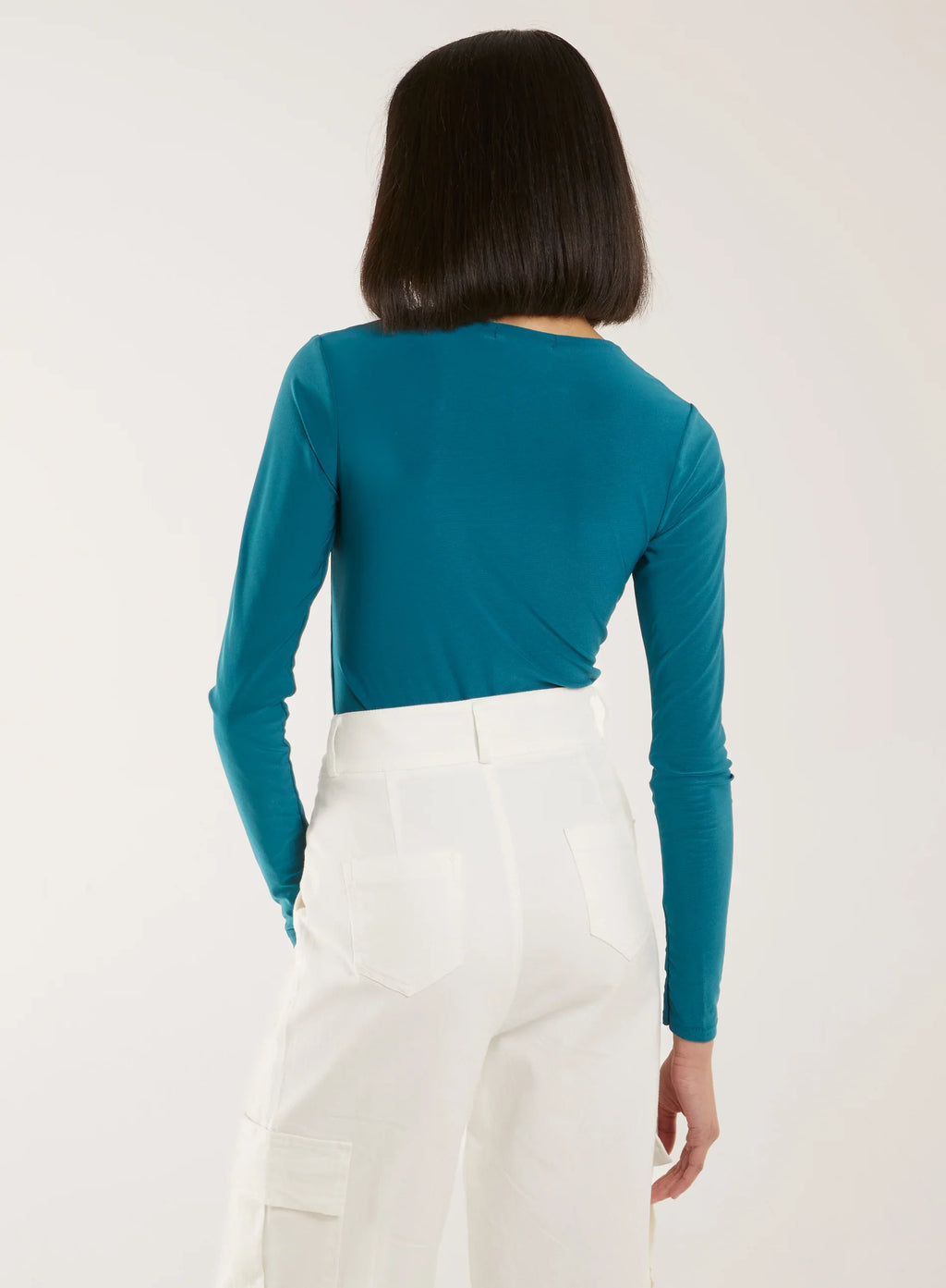 Long Sleeve Square Neck Bodysuit