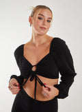Bubble Long Sleeve Top