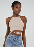 Tie Back Crop Top