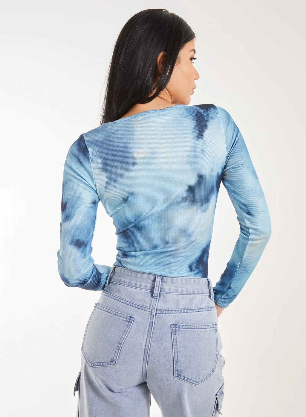 Tie Dye Printed Bodysuit