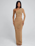 REVA MAXI DRESS TAN