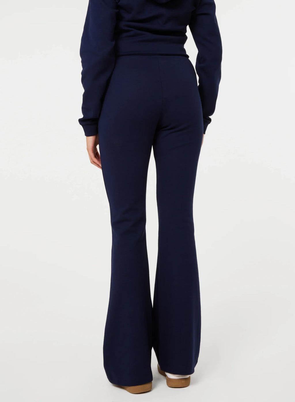 Pin Tuck Jersey Flares
