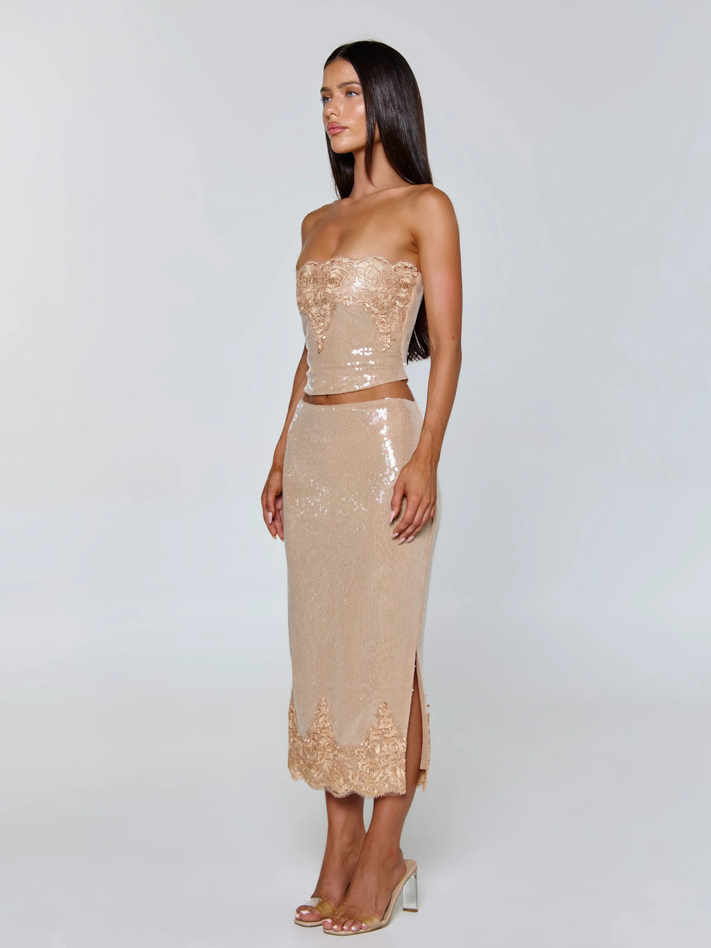 SAELA TOP BEIGE
