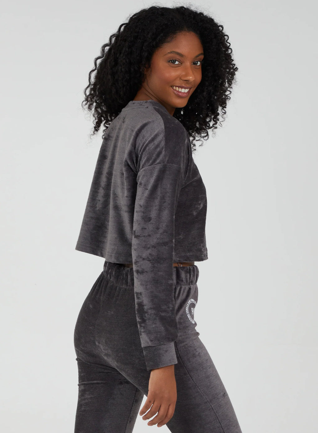 Pink Vanilla Long Sleeve Cropped Jumper