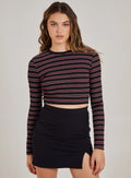 Striped Long Sleeve Top