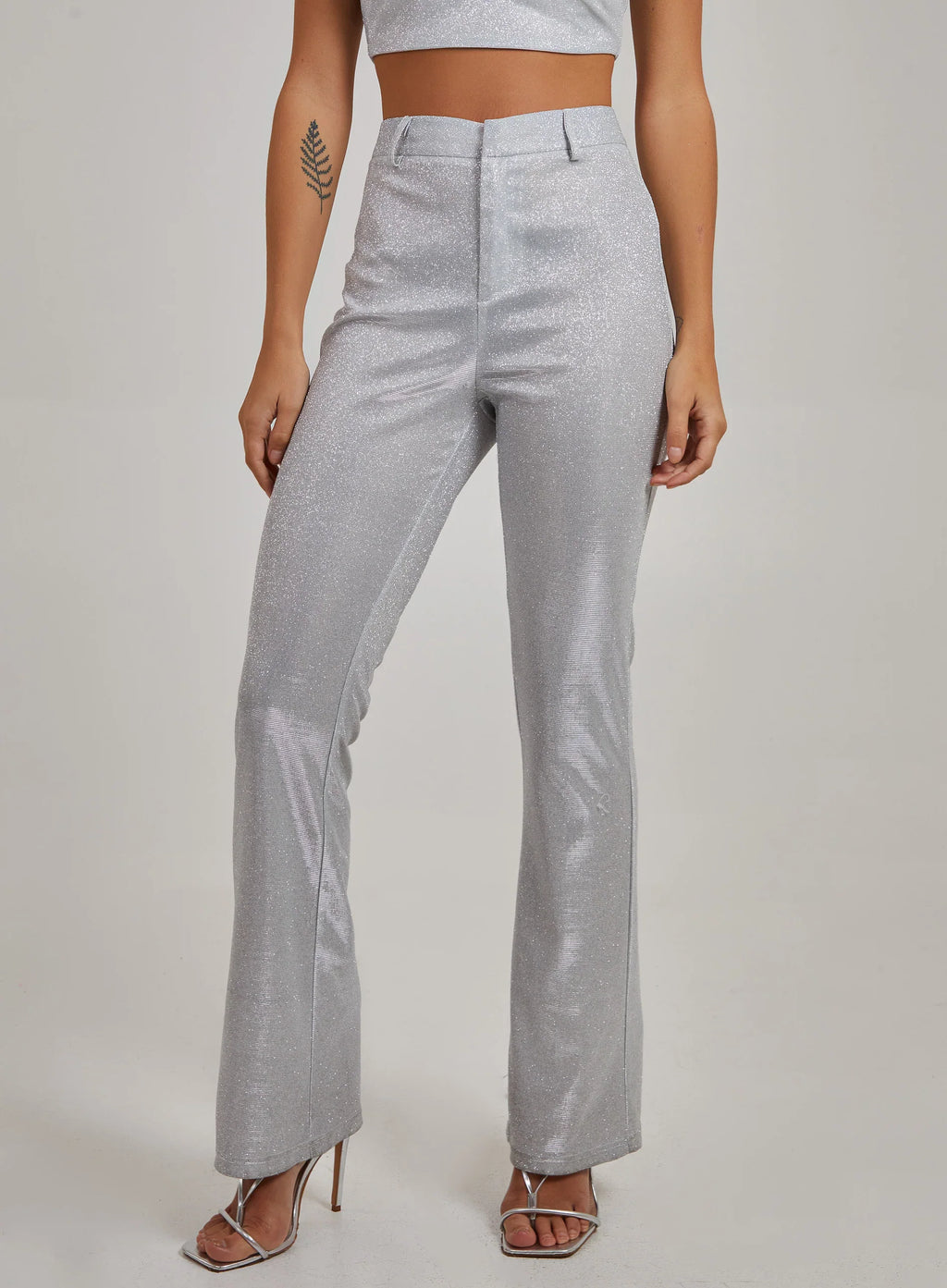 Sparkle Wide Leg Formal Trousers
