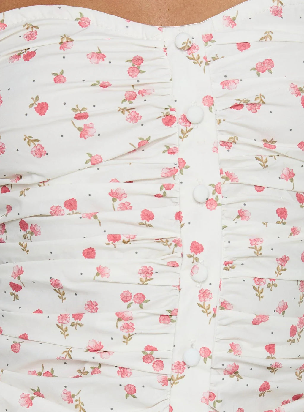 Meeley Halter Mini Dress Floral