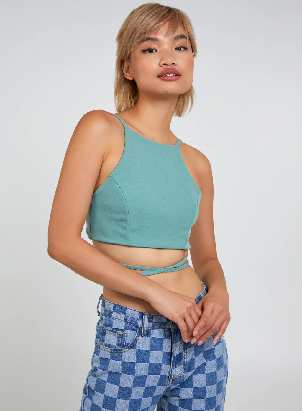 Tie Back Crop Top