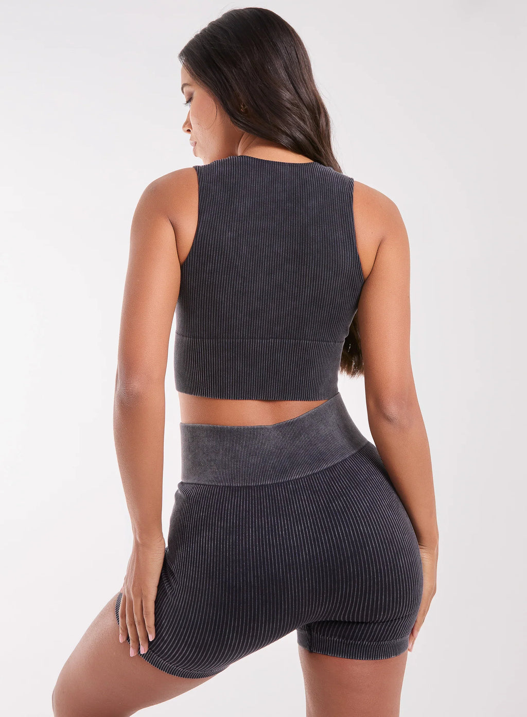 Washed Active Crop Top