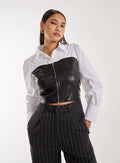 Double Layer Corset Shirt
