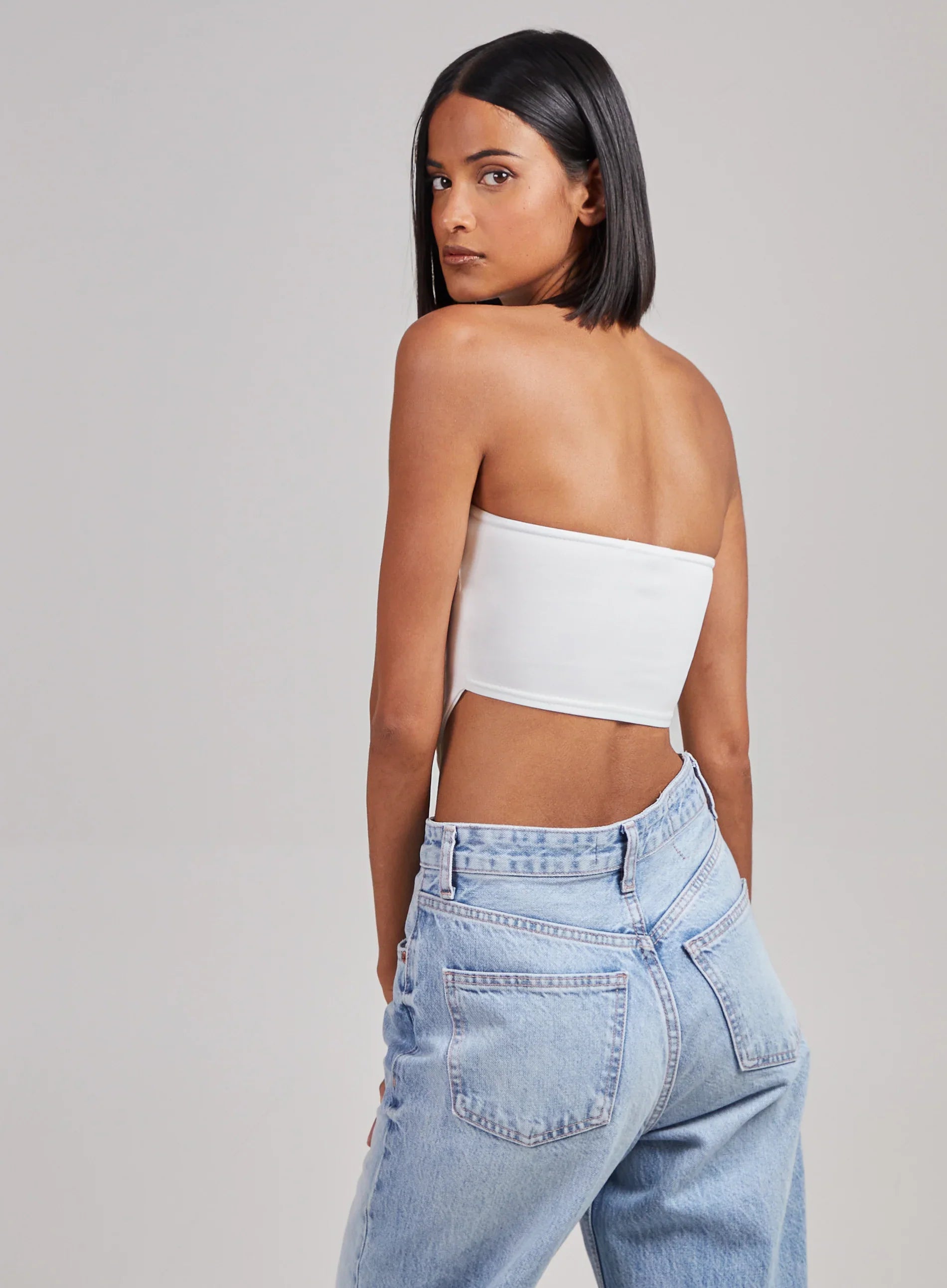 Seam Detail Corset Top