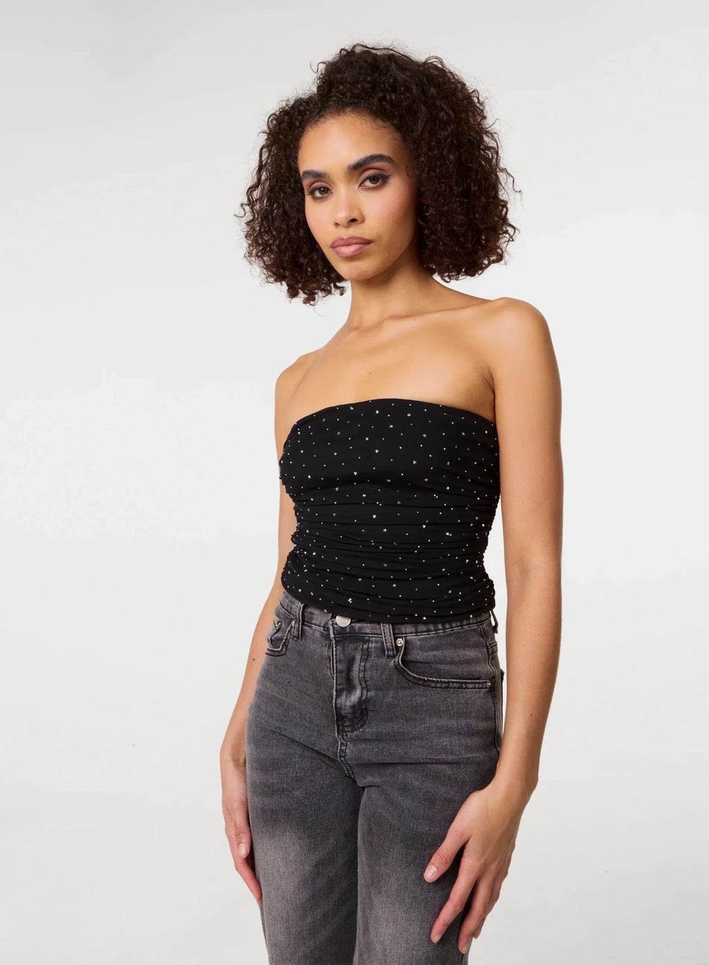 Diamante Bandeau Top
