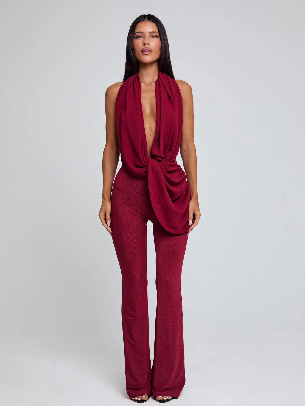 ARLEN JUMPSUIT BURGUNDY