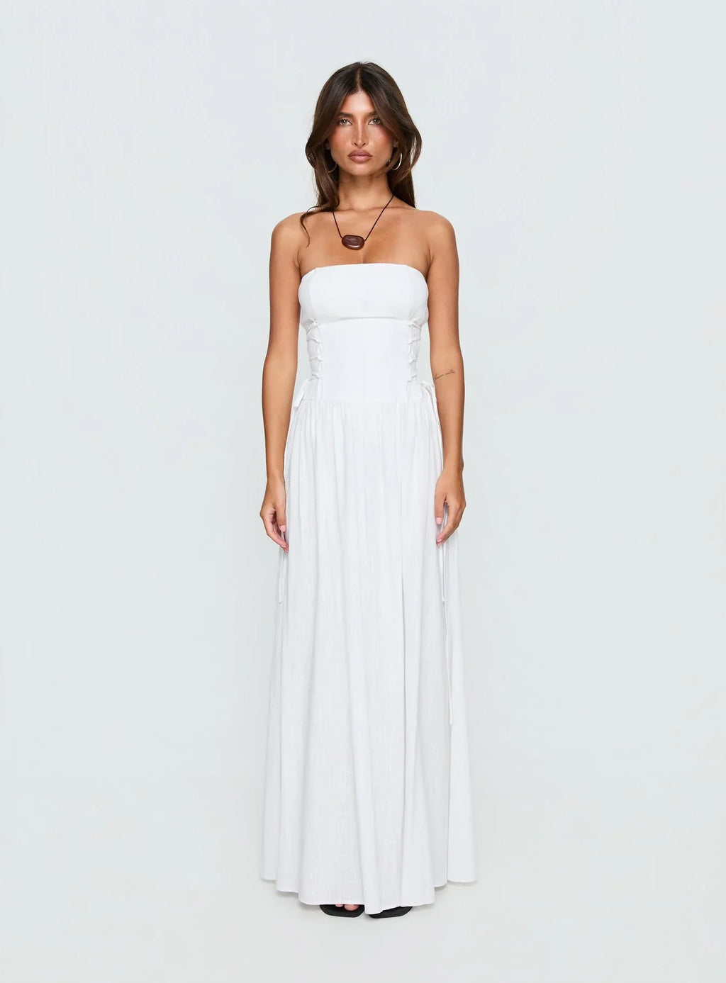 So Far So Good Maxi Dress White
