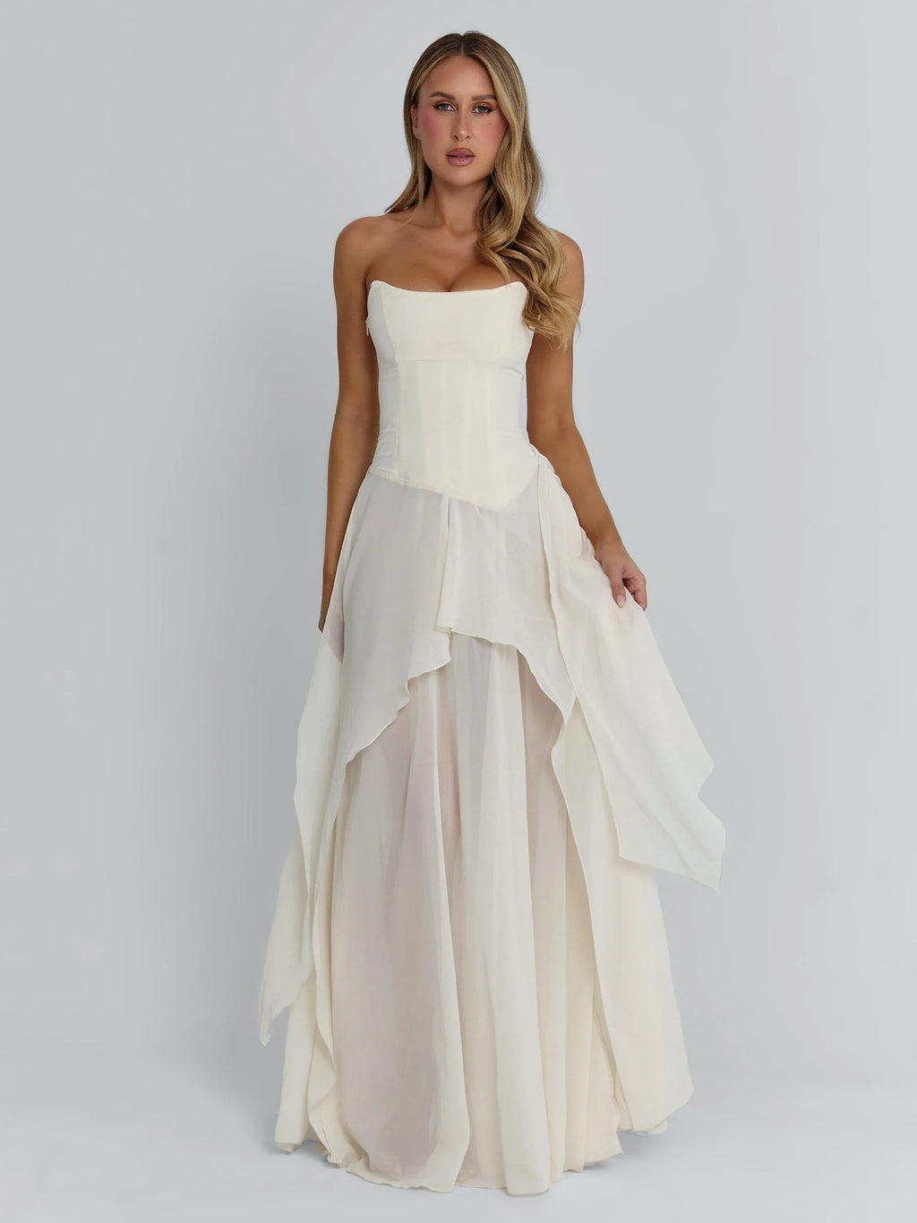 EISLEY MAXI DRESS IVORY
