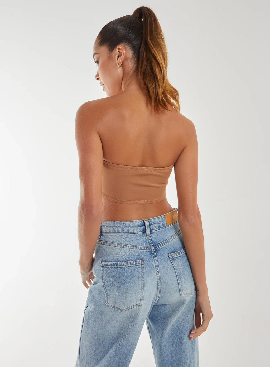 Seam Detail Corset Top