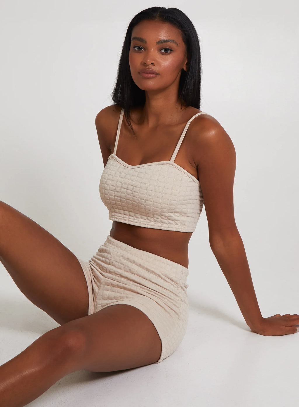 Quilted Crop Top