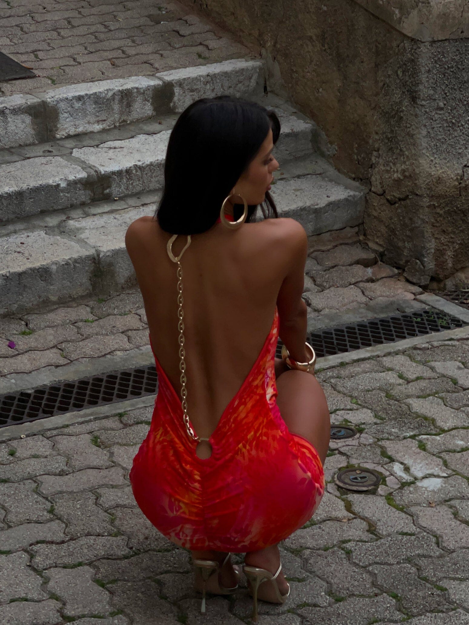 SHANTI MINI DRESS TROPICANA