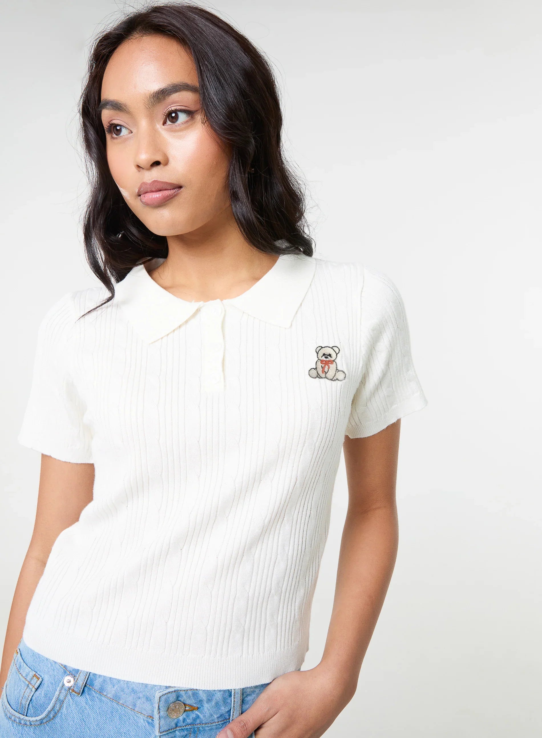 Cherub Cable Knit Top