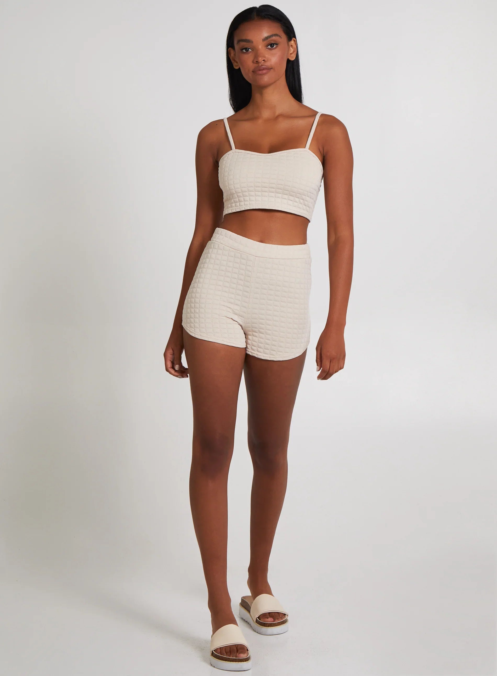 Quilted Crop Top