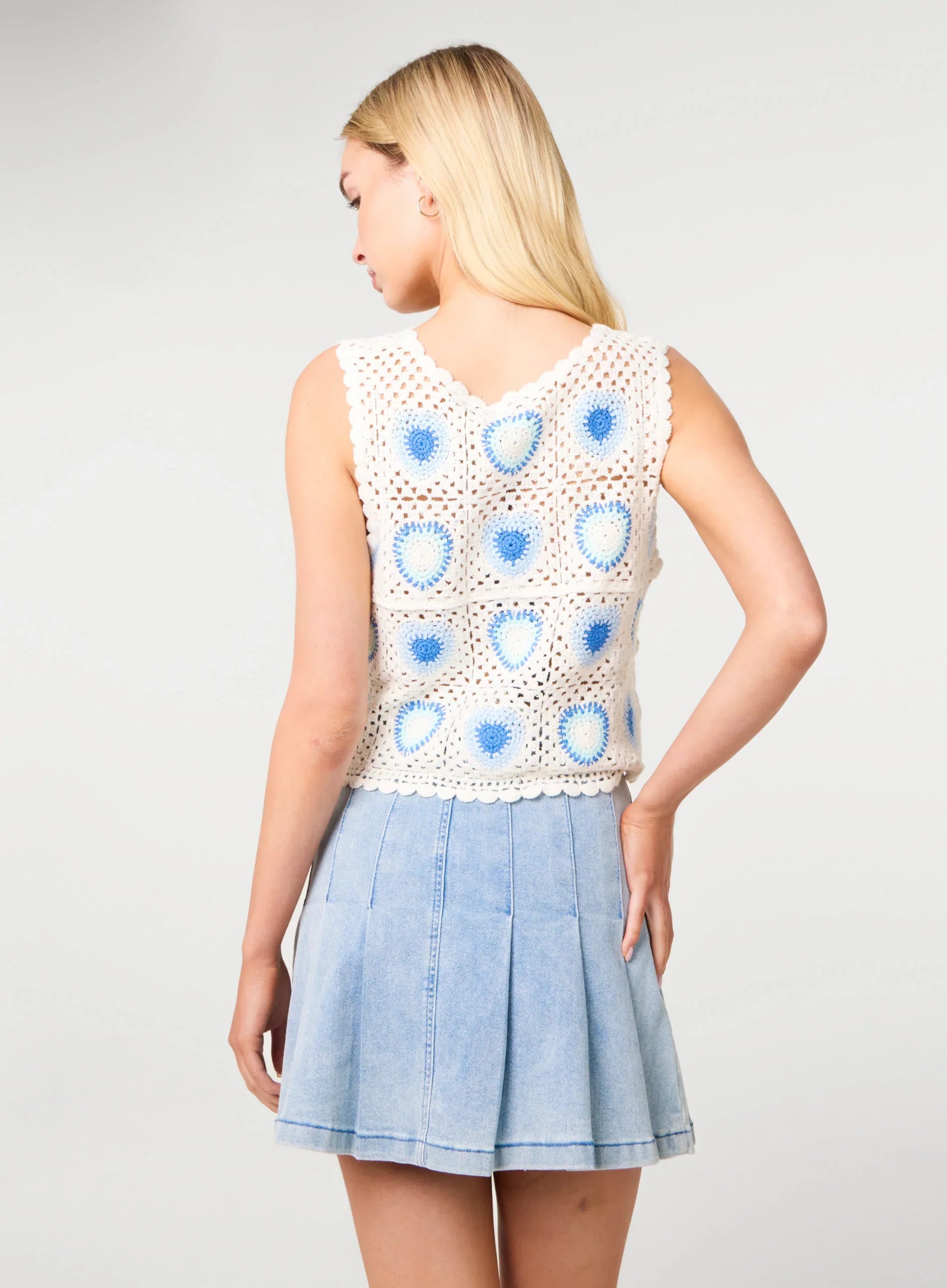Heart Crochet Top