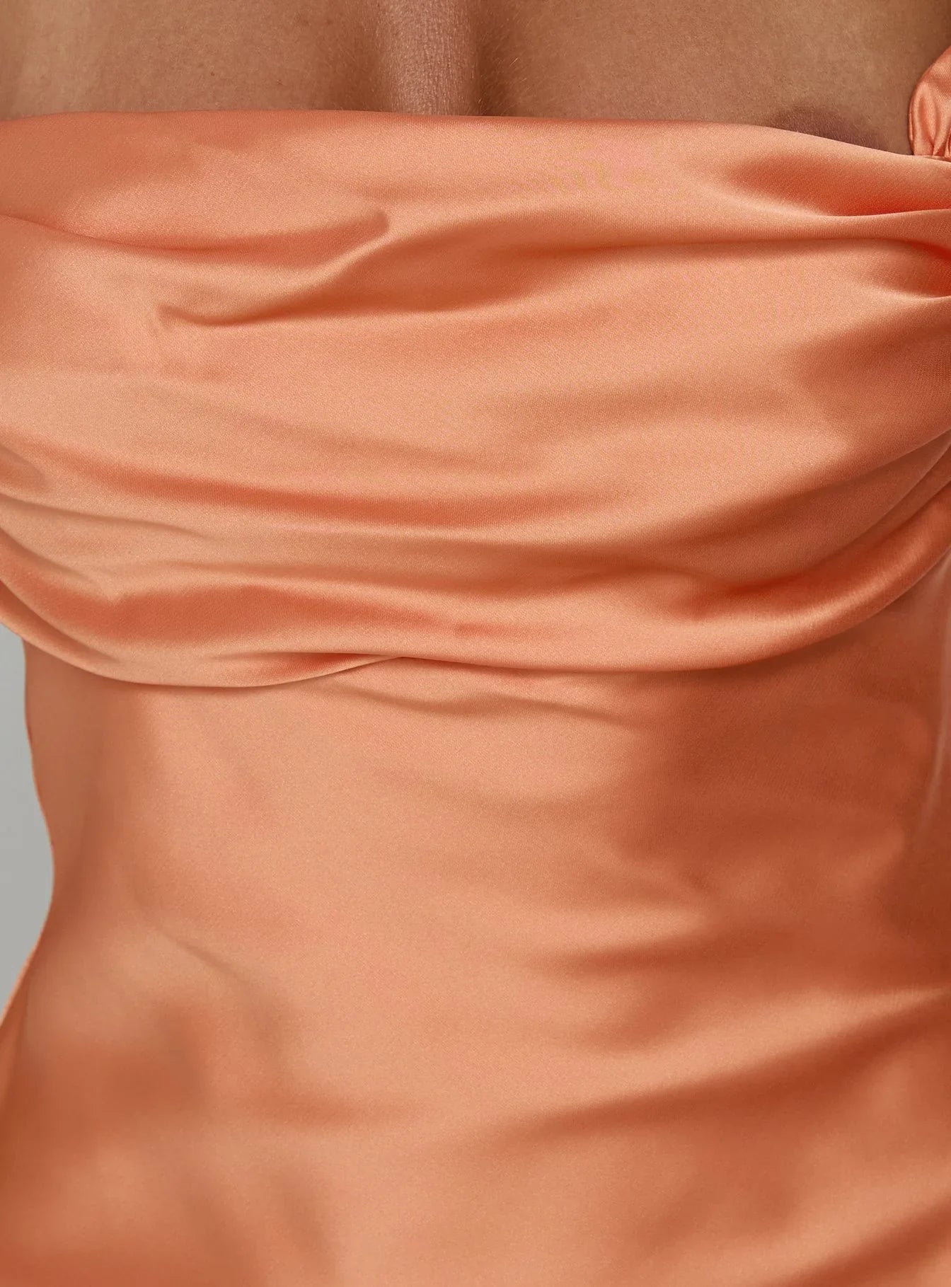 Azura Off The Shoulder Maxi Dress Orange