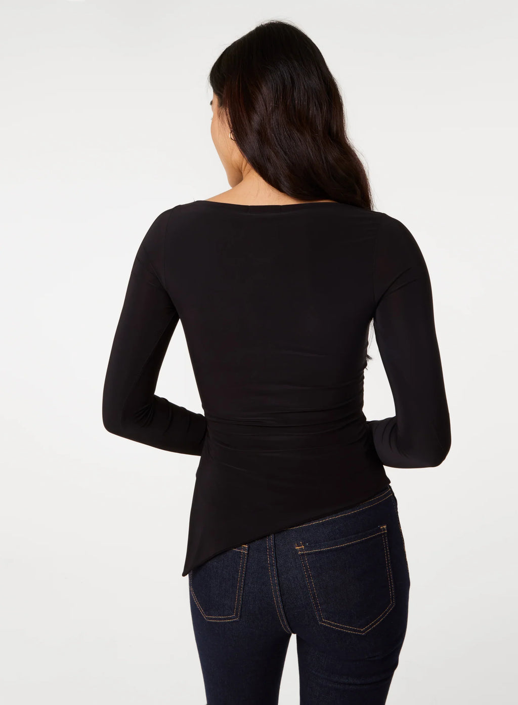 Long Sleeve Asymmetric Top
