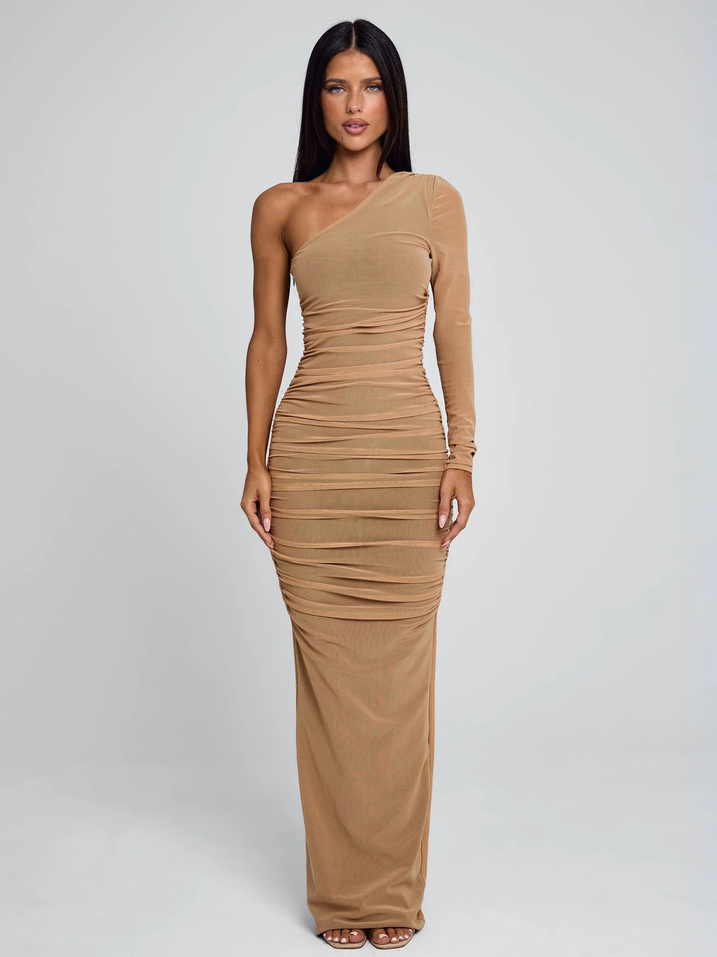 REVA MAXI DRESS TAN
