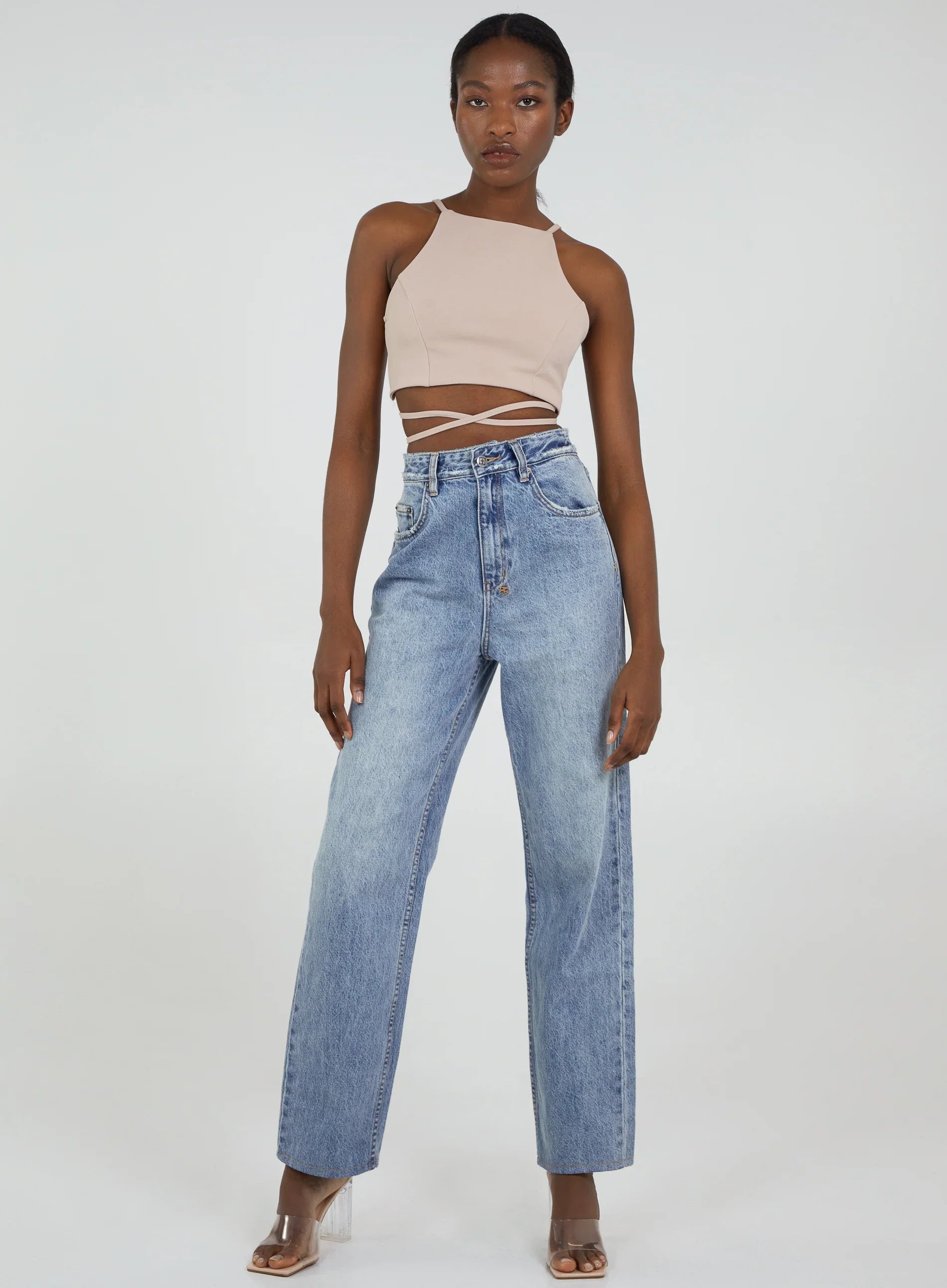 Tie Back Crop Top