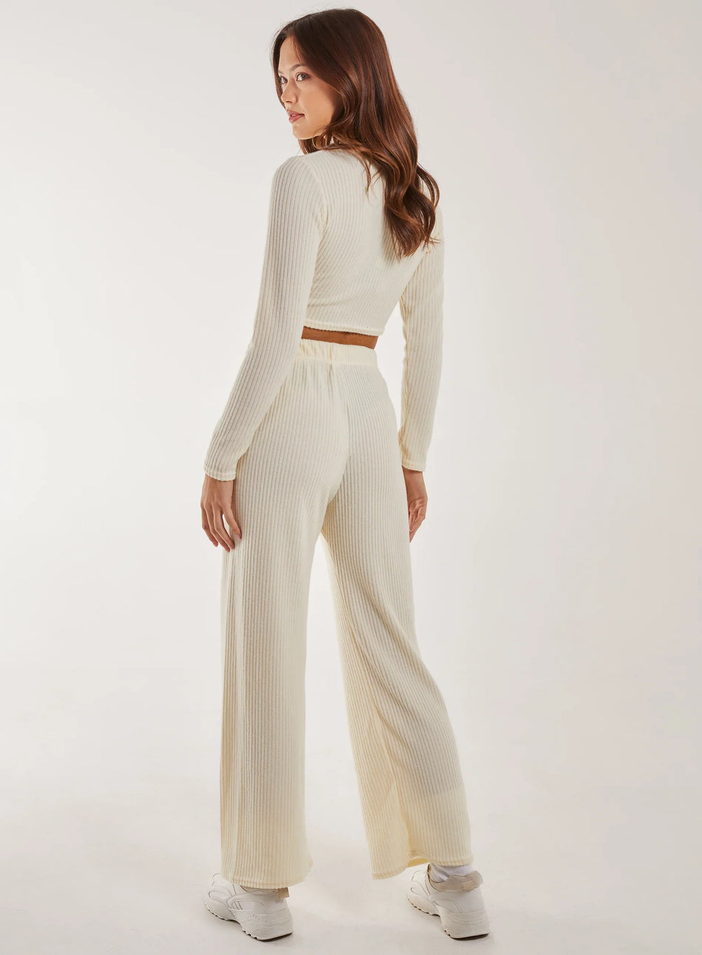 Soft Brushed Rib Flares