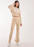 Velour Flare Joggers