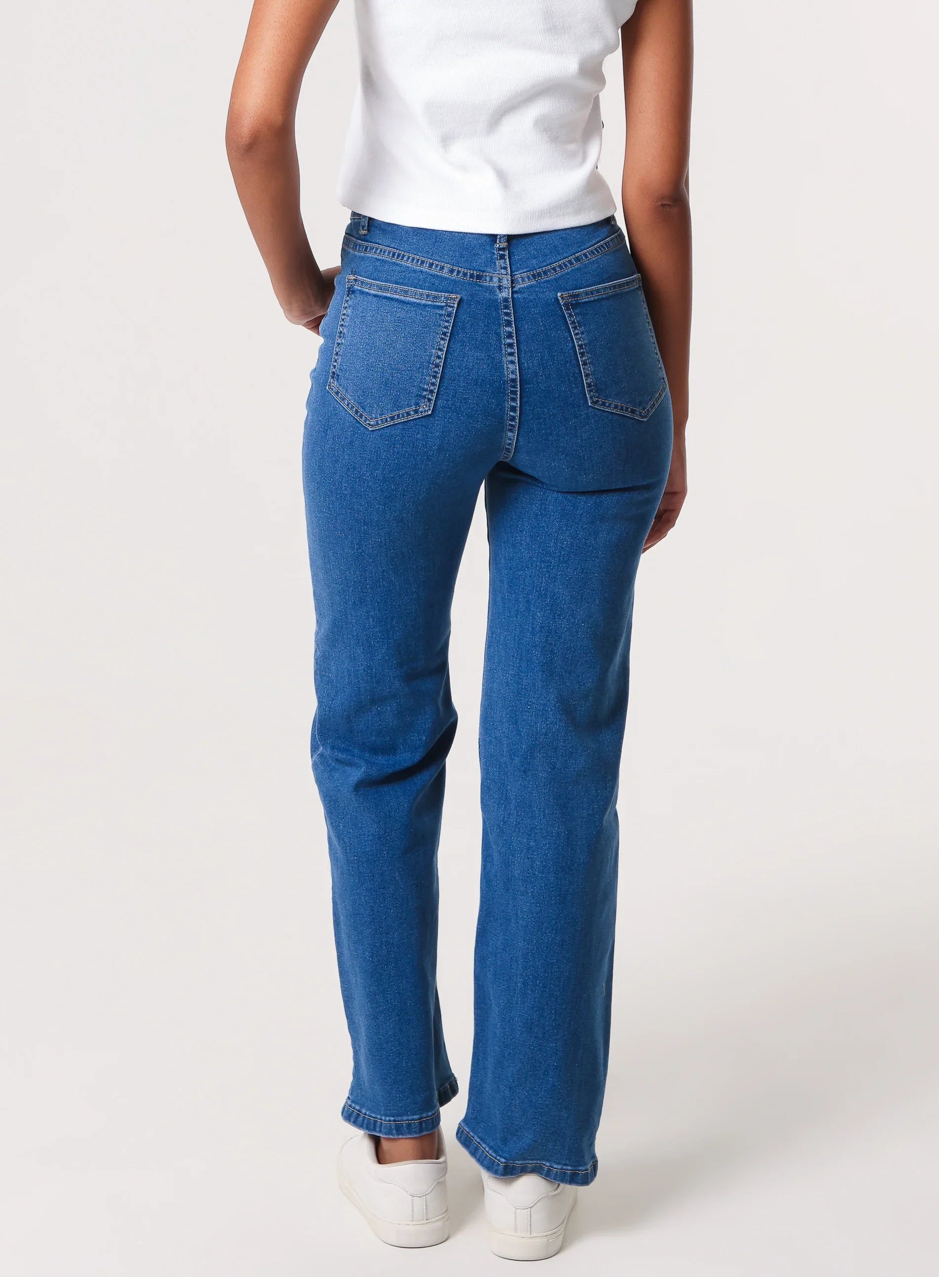 Spray Heart Detail Jeans