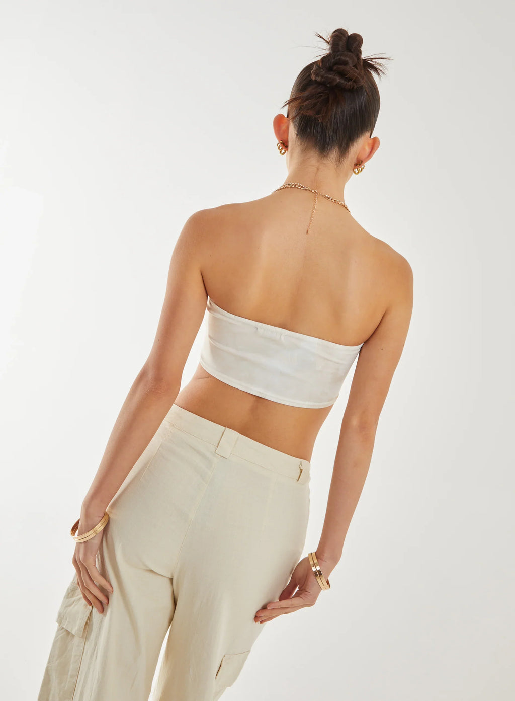 Watermark Seam Corset Top