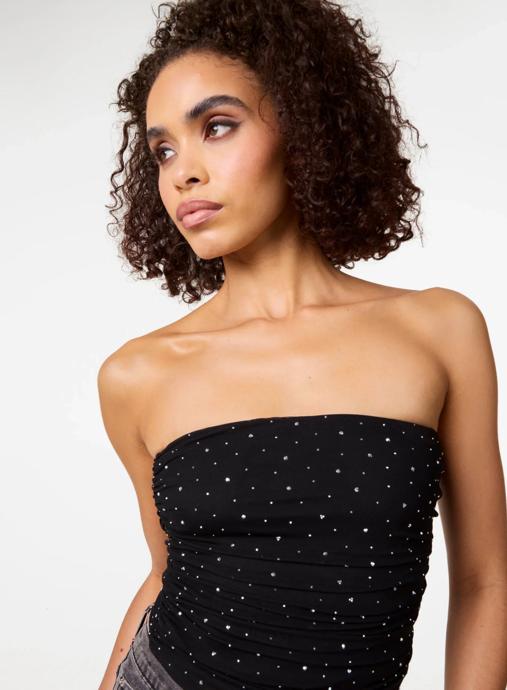 Diamante Bandeau Top