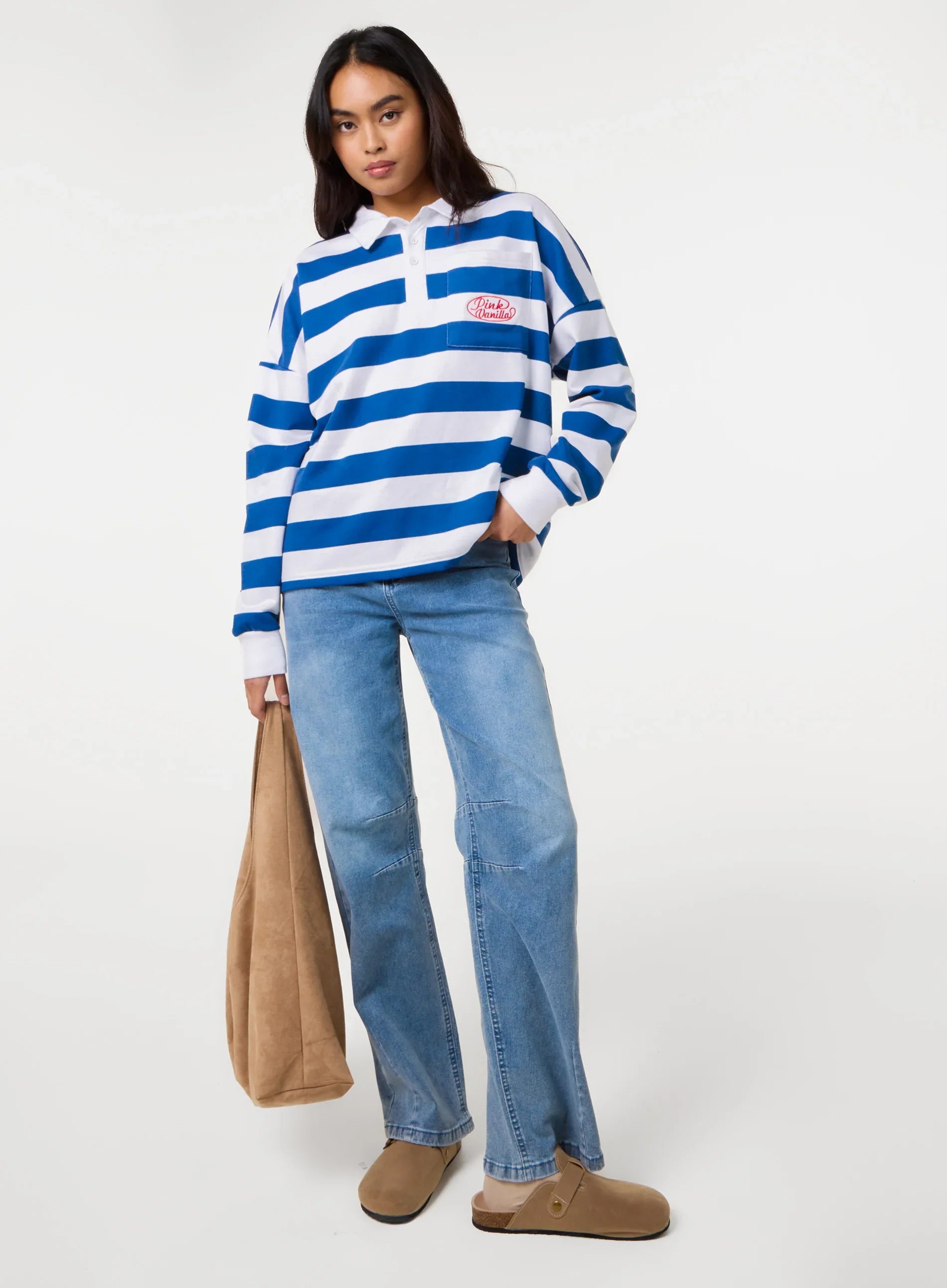 Stripe Rugby Top