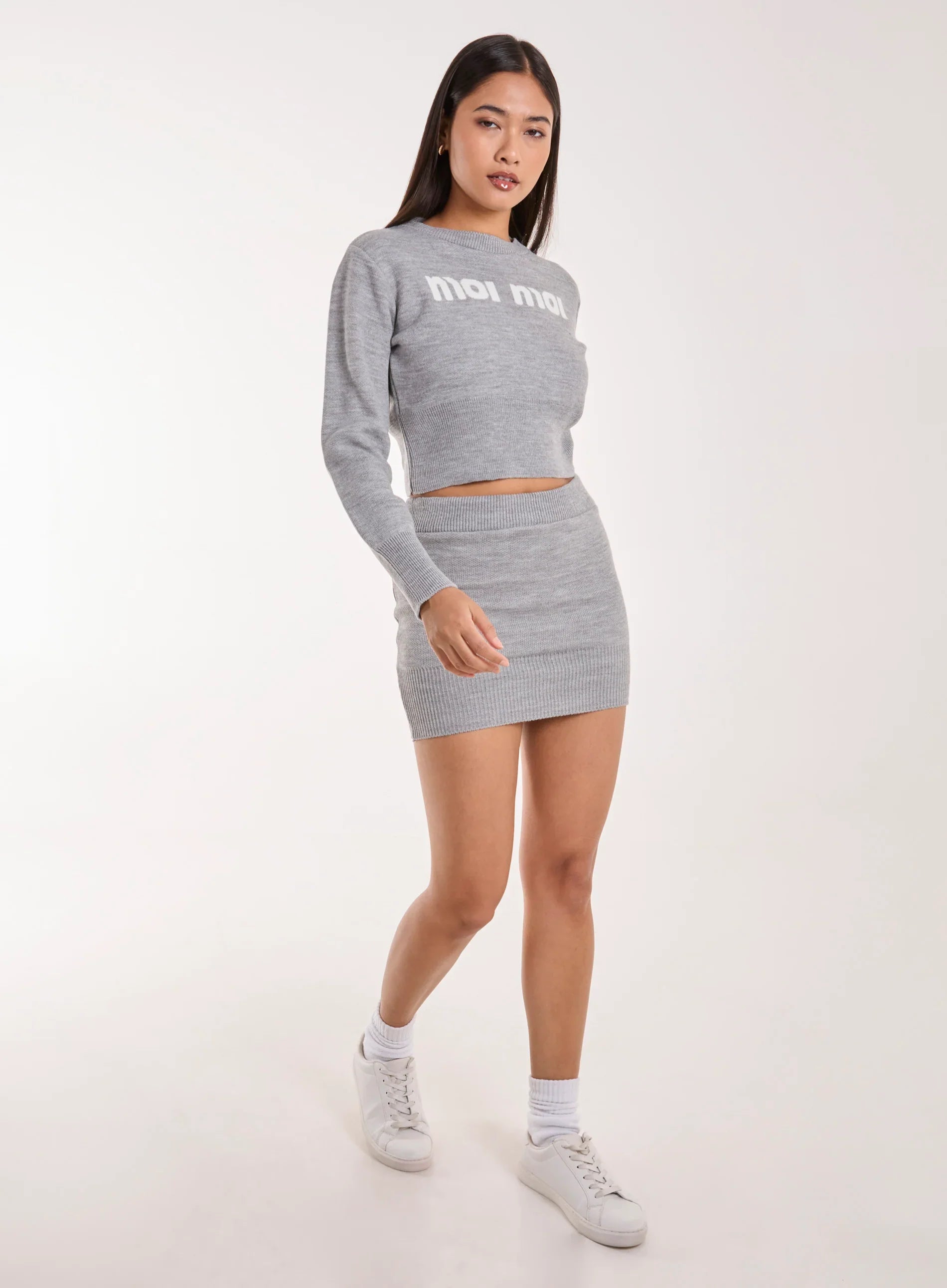 Knitted Mini Skirt