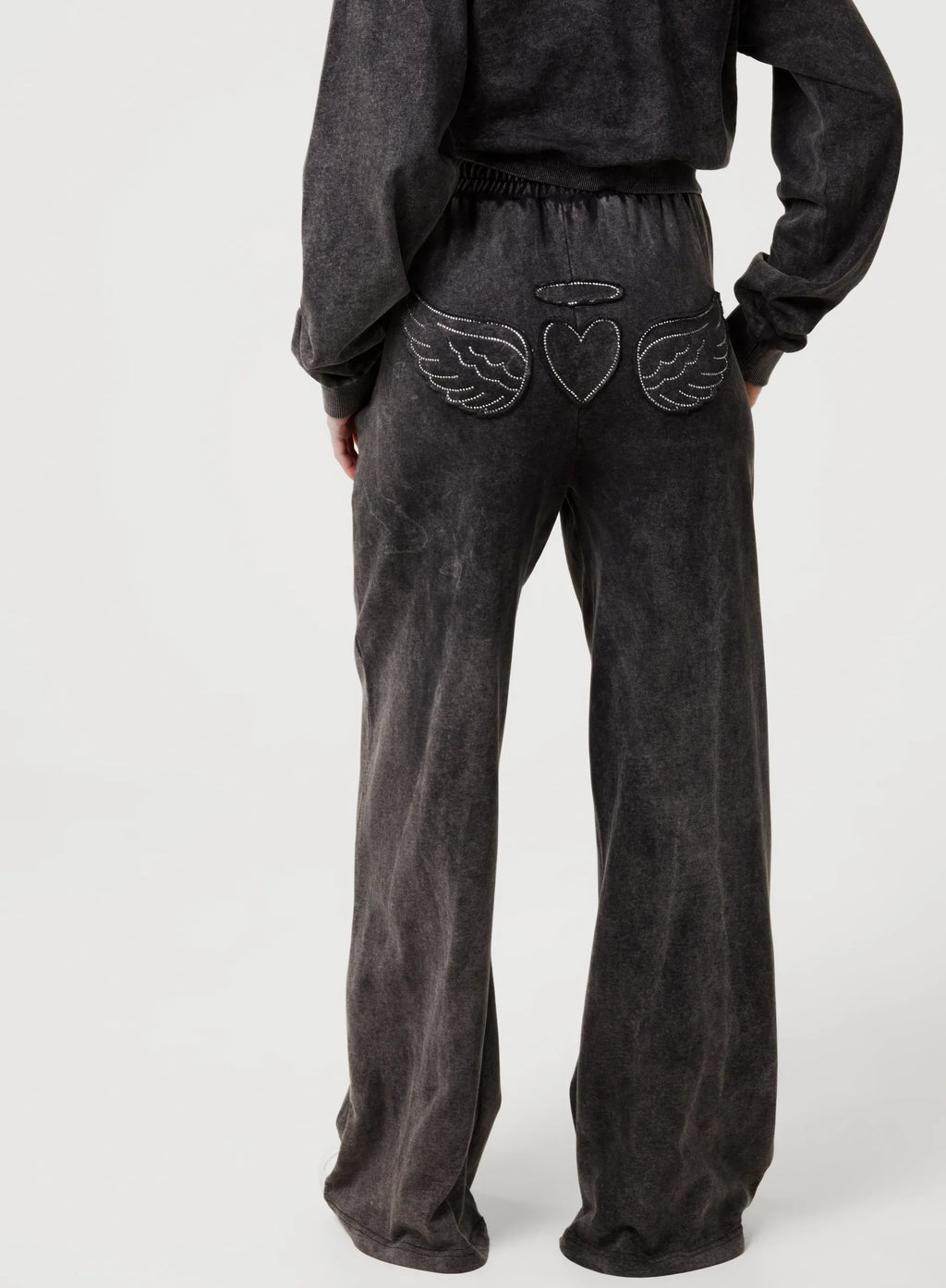 Halo Diamante Wide Leg Joggers