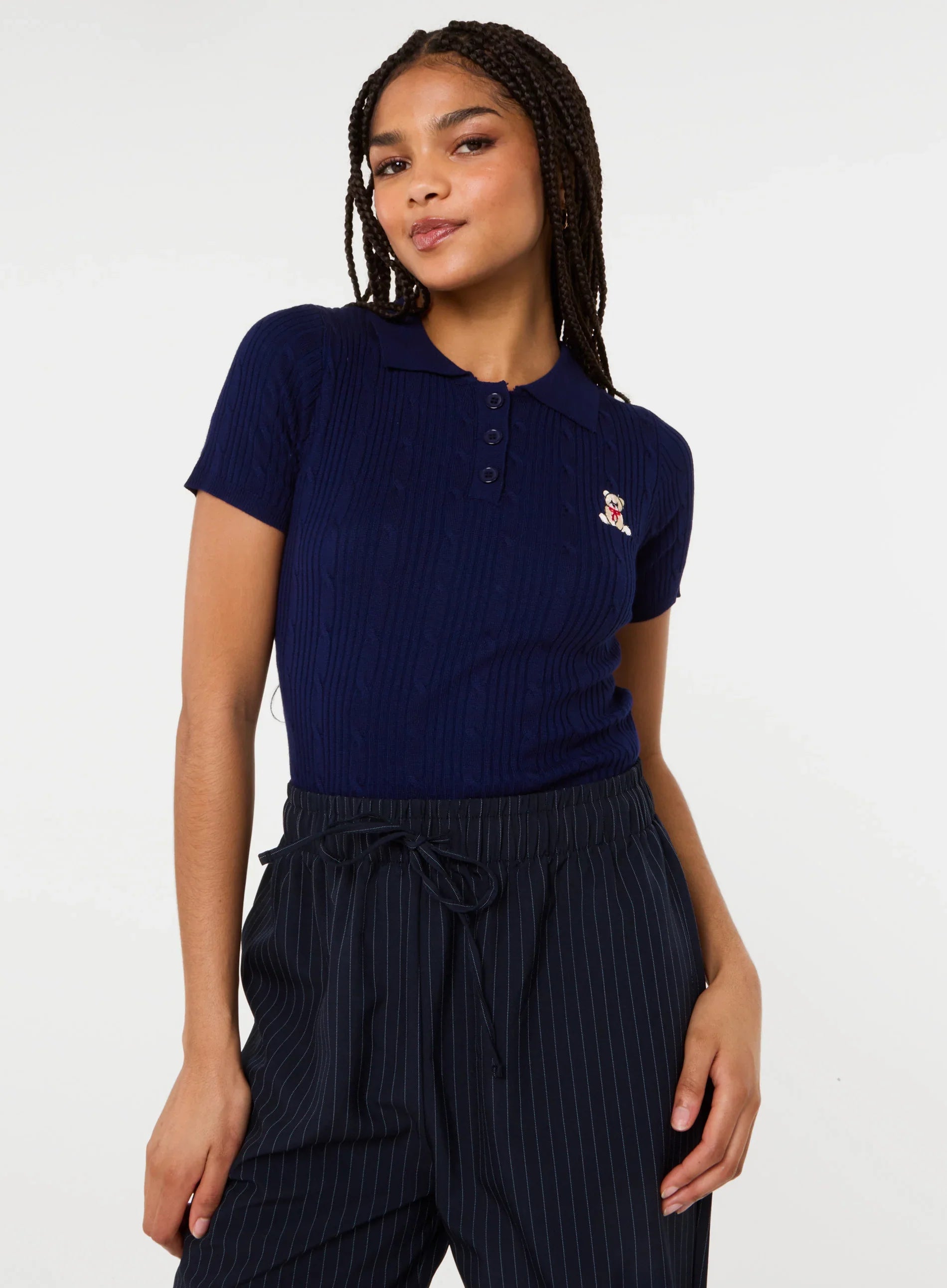 Cherub Cable Knit Top