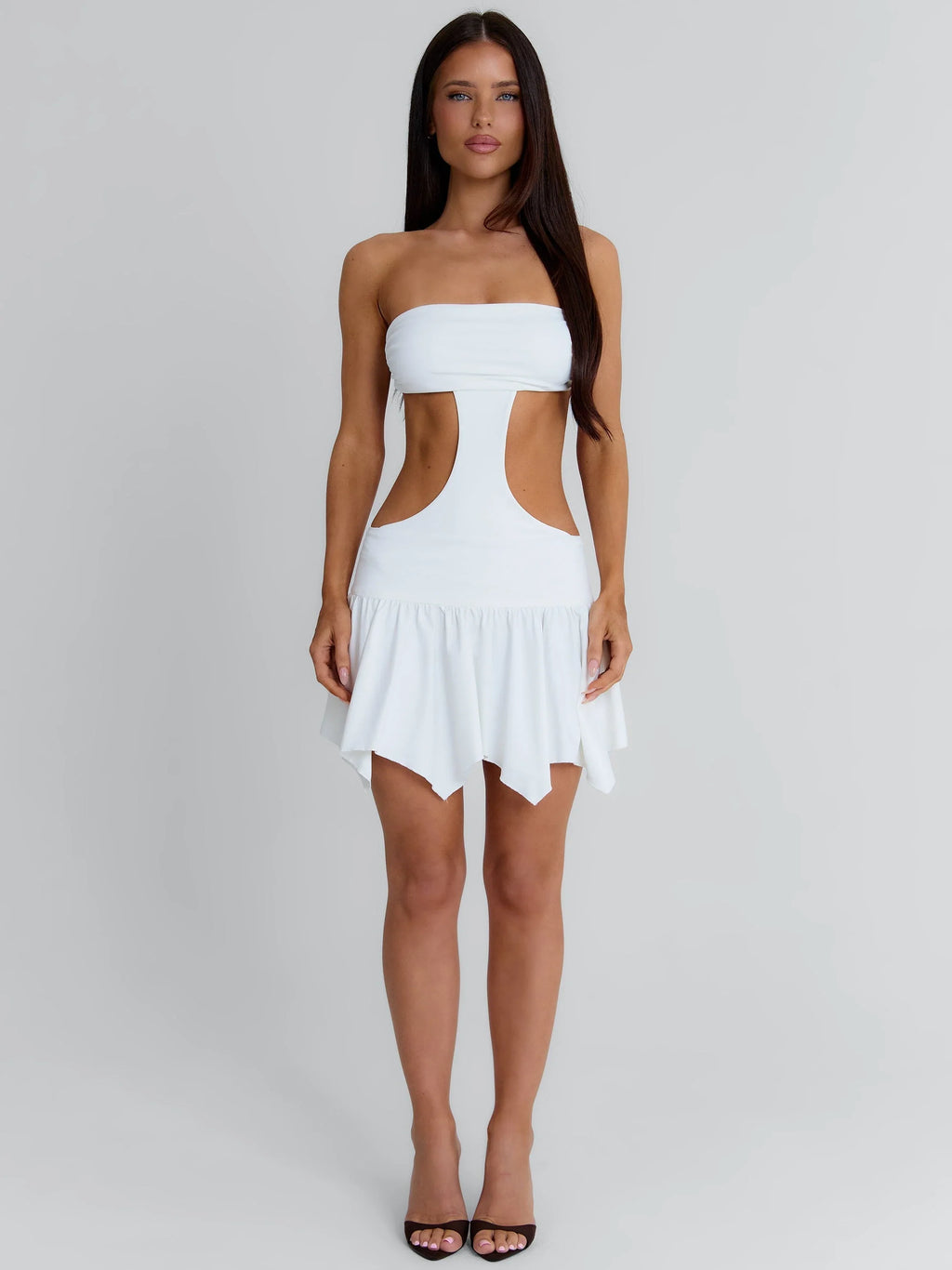 MAYIA MINI DRESS WHITE