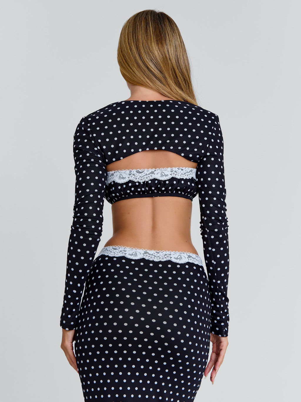 CALI TOP POLKA DOT