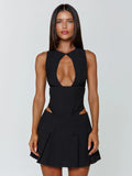 JAIDE MINI DRESS BLACK