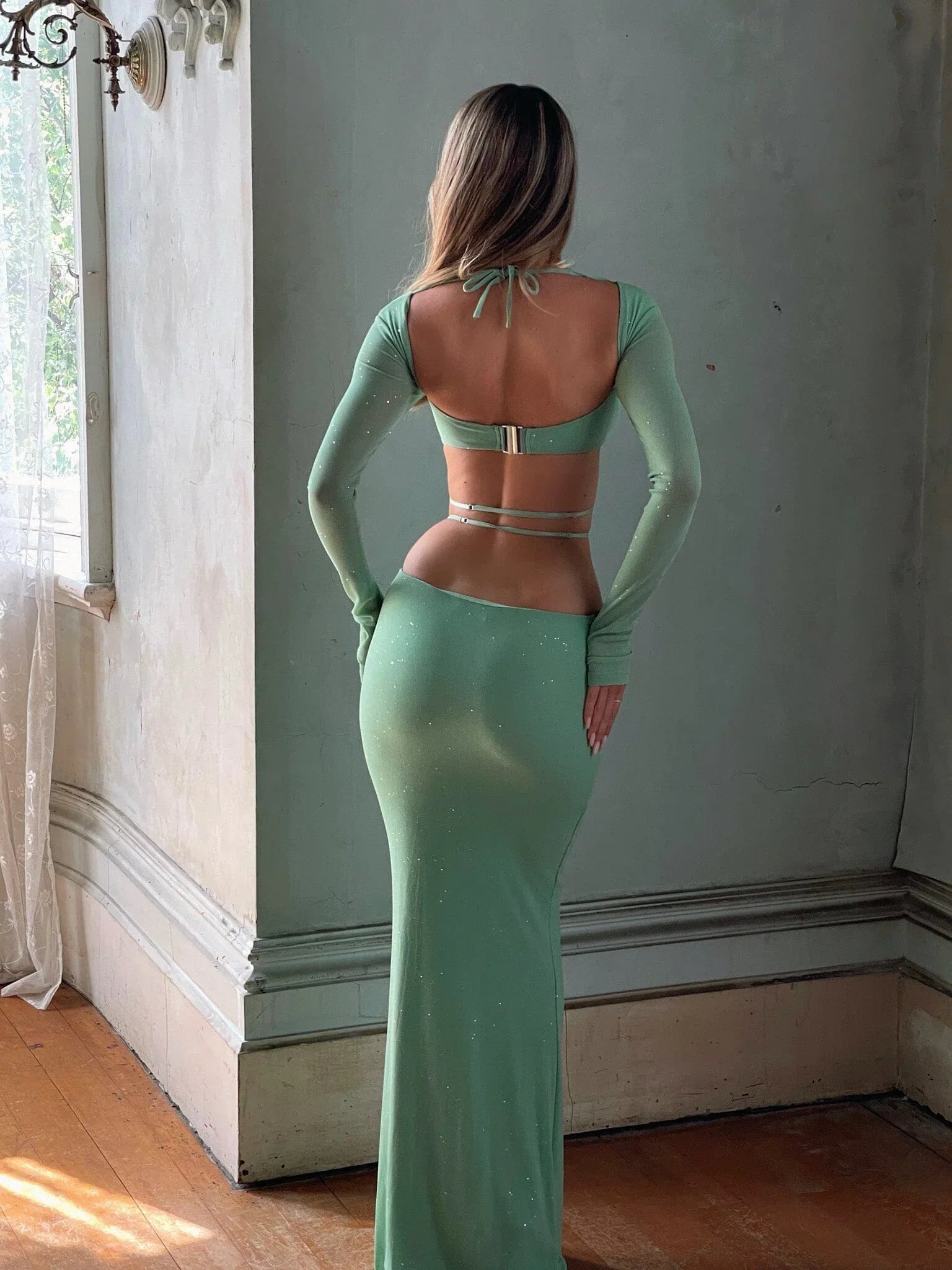 KORI MAXI DRESS MINT