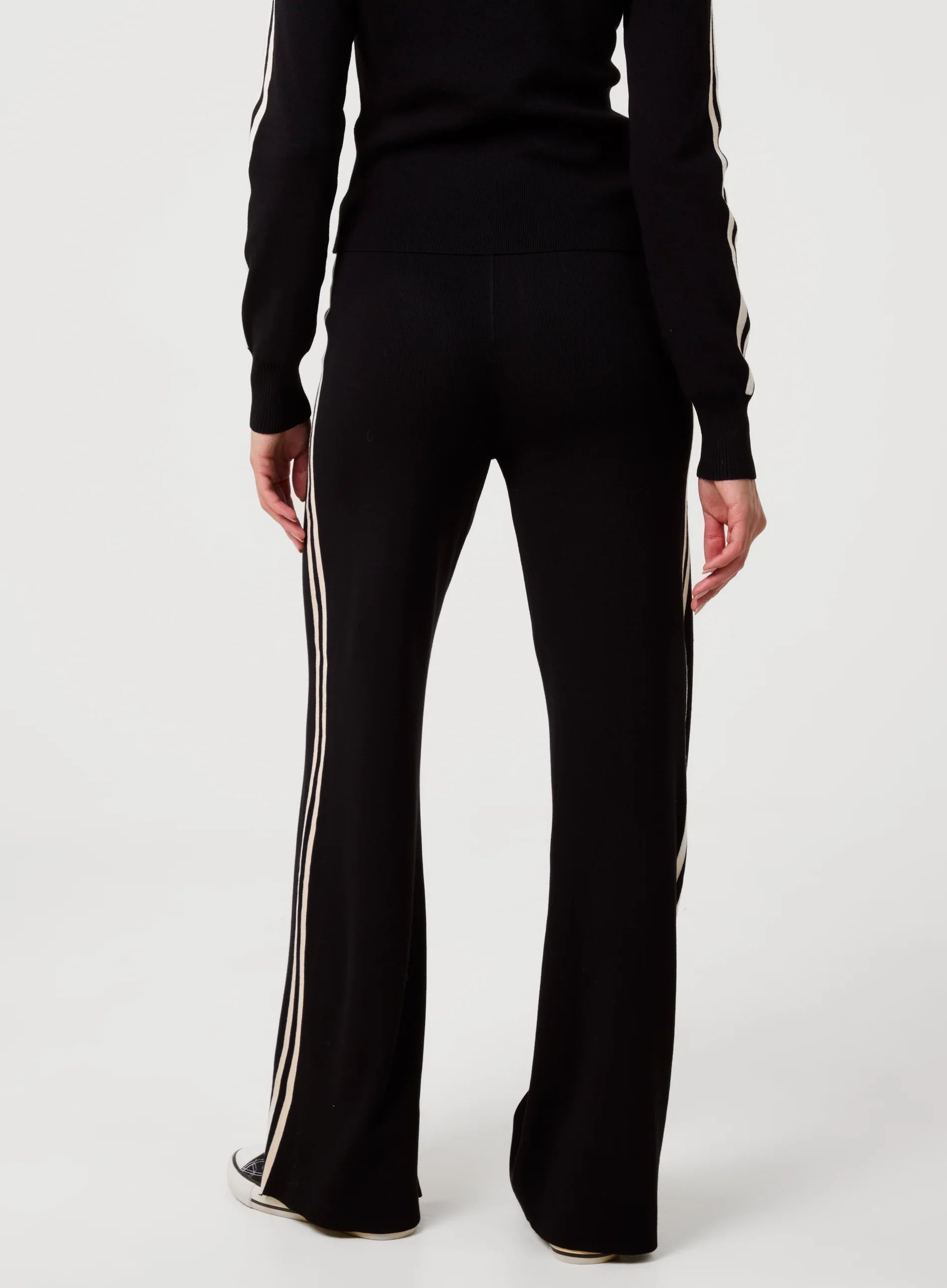 Side Stripe Wide Leg Joggers