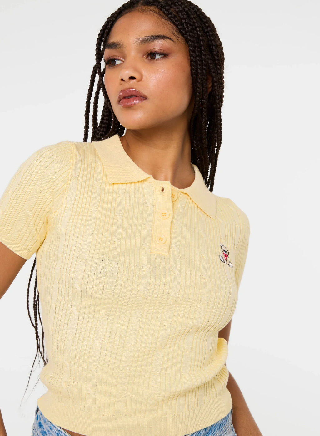 Cherub Cable Knit Top