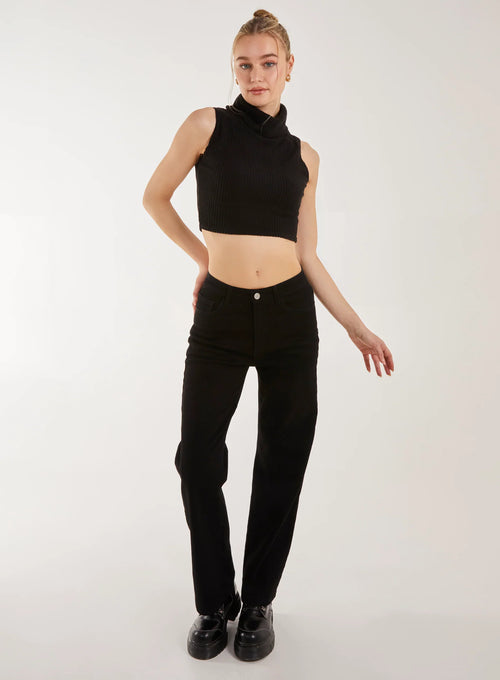 Brushed Racer Rib Vest