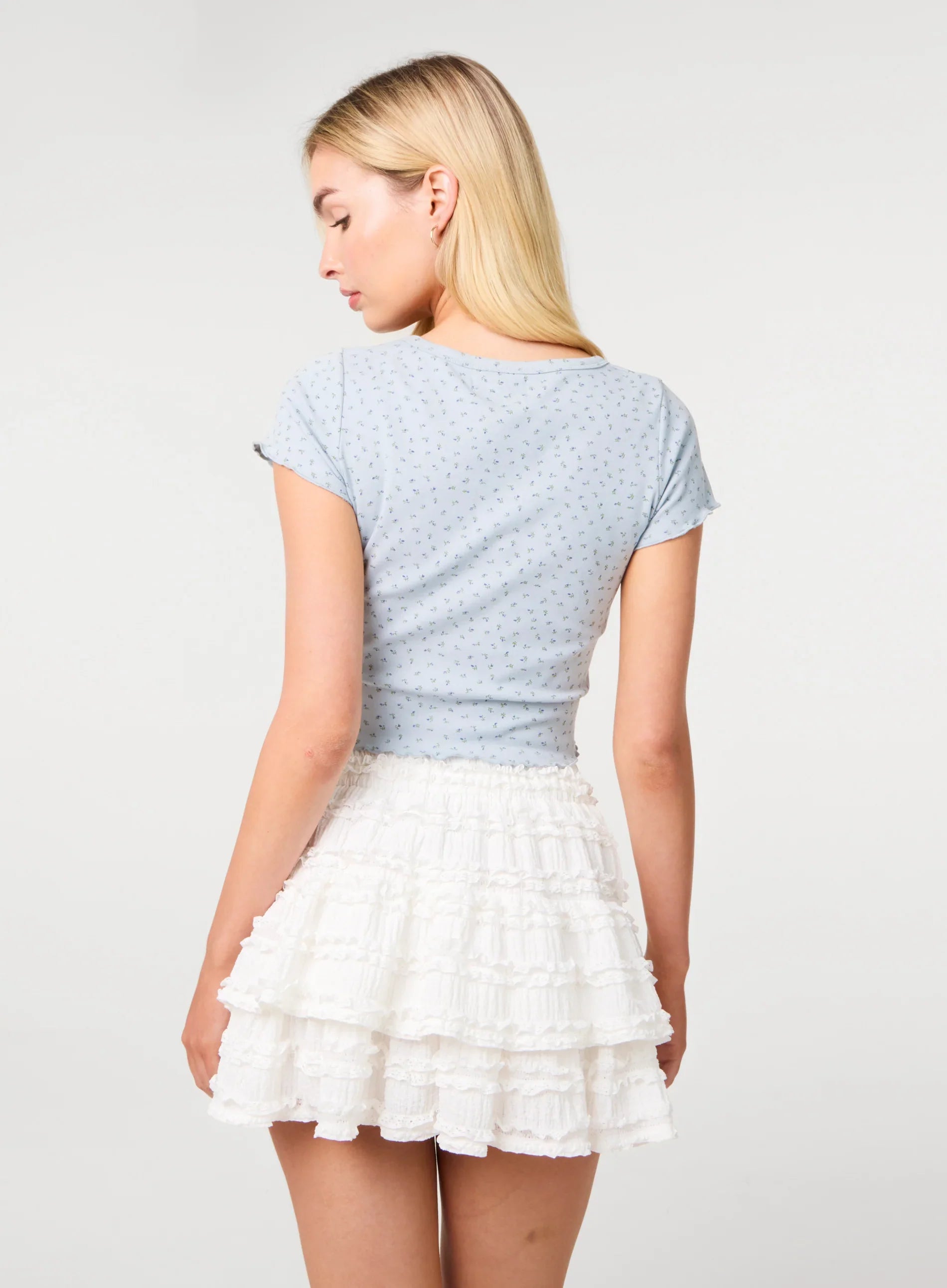 Ditsy Print T-Shirt