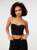 Bustier Jersey Zip Back