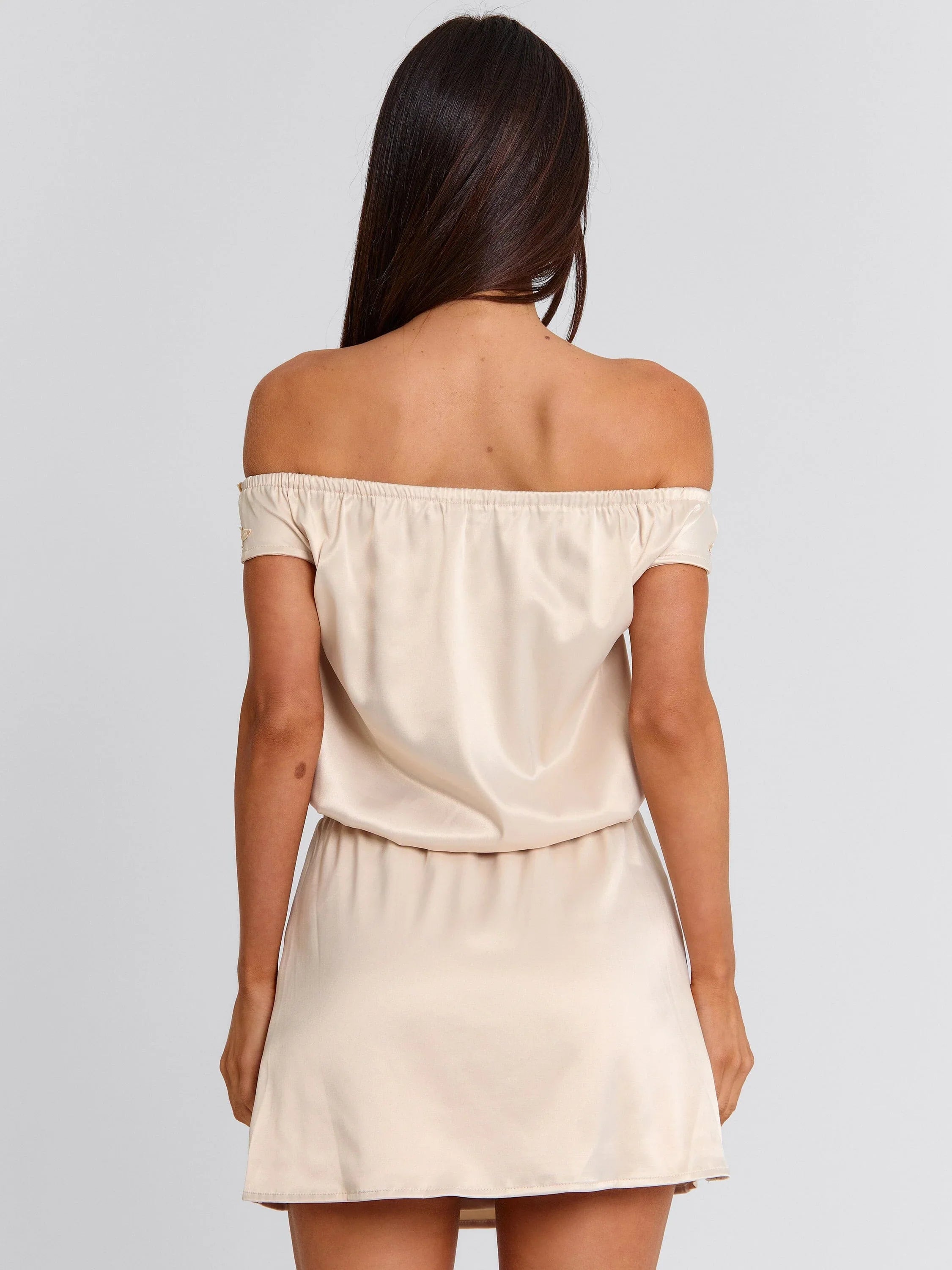 LILLIANNE MINI DRESS IVORY