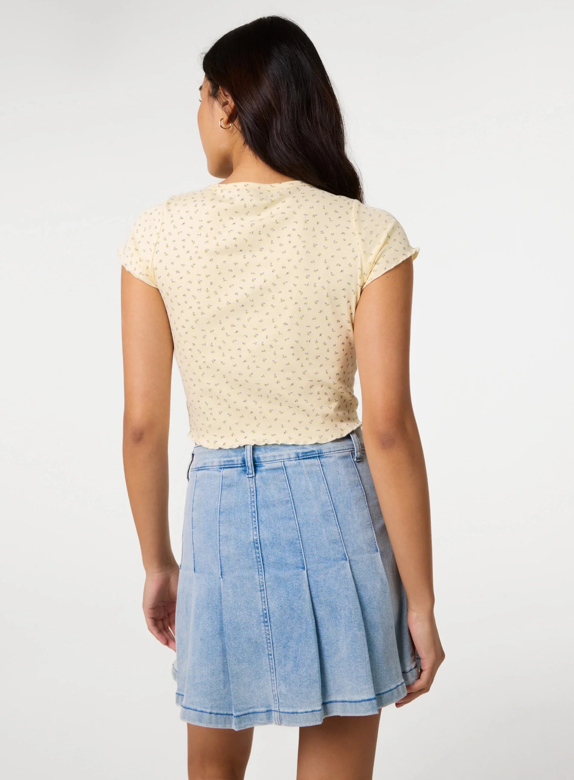 Ditsy Print T-Shirt