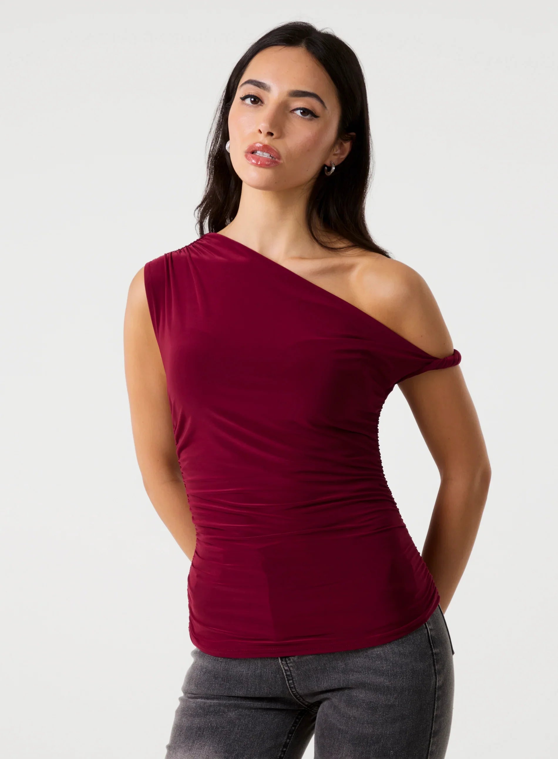 Twist Shoulder Top